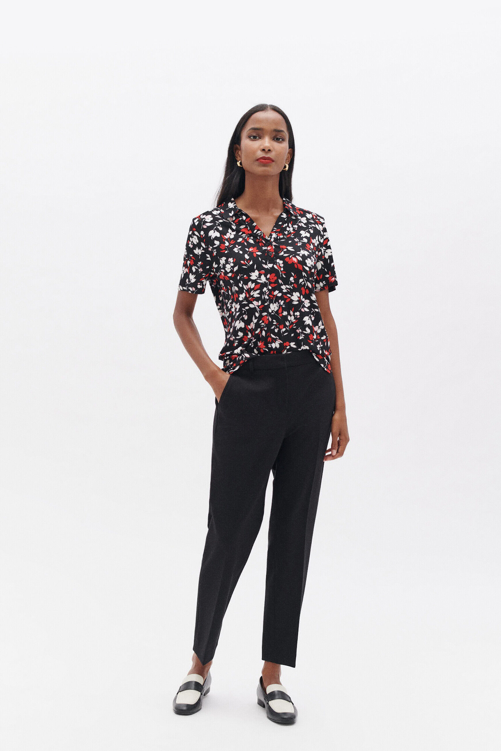 T-shirt taude noir femme