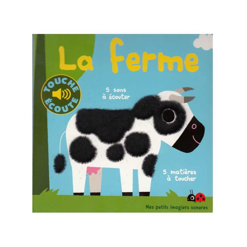 Livre sonore La ferme à toucher - Gallimard Jeunesse