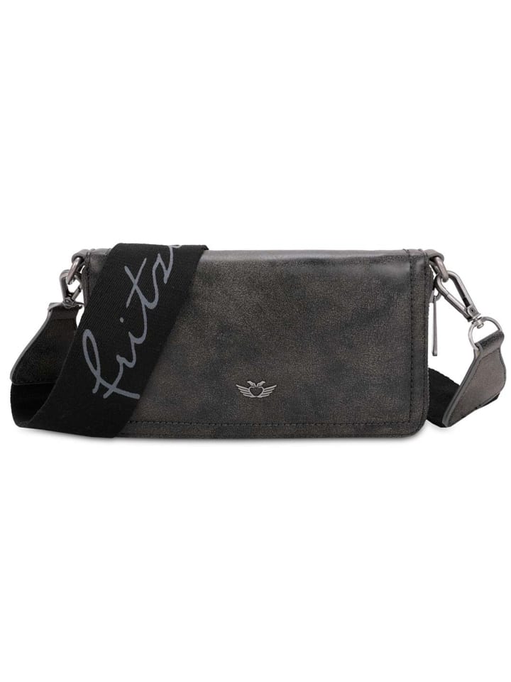 Fritzi aus Preußen Lou Vintage Geldbörse 20.5 cm in vintage black idol günstig kaufen onesize