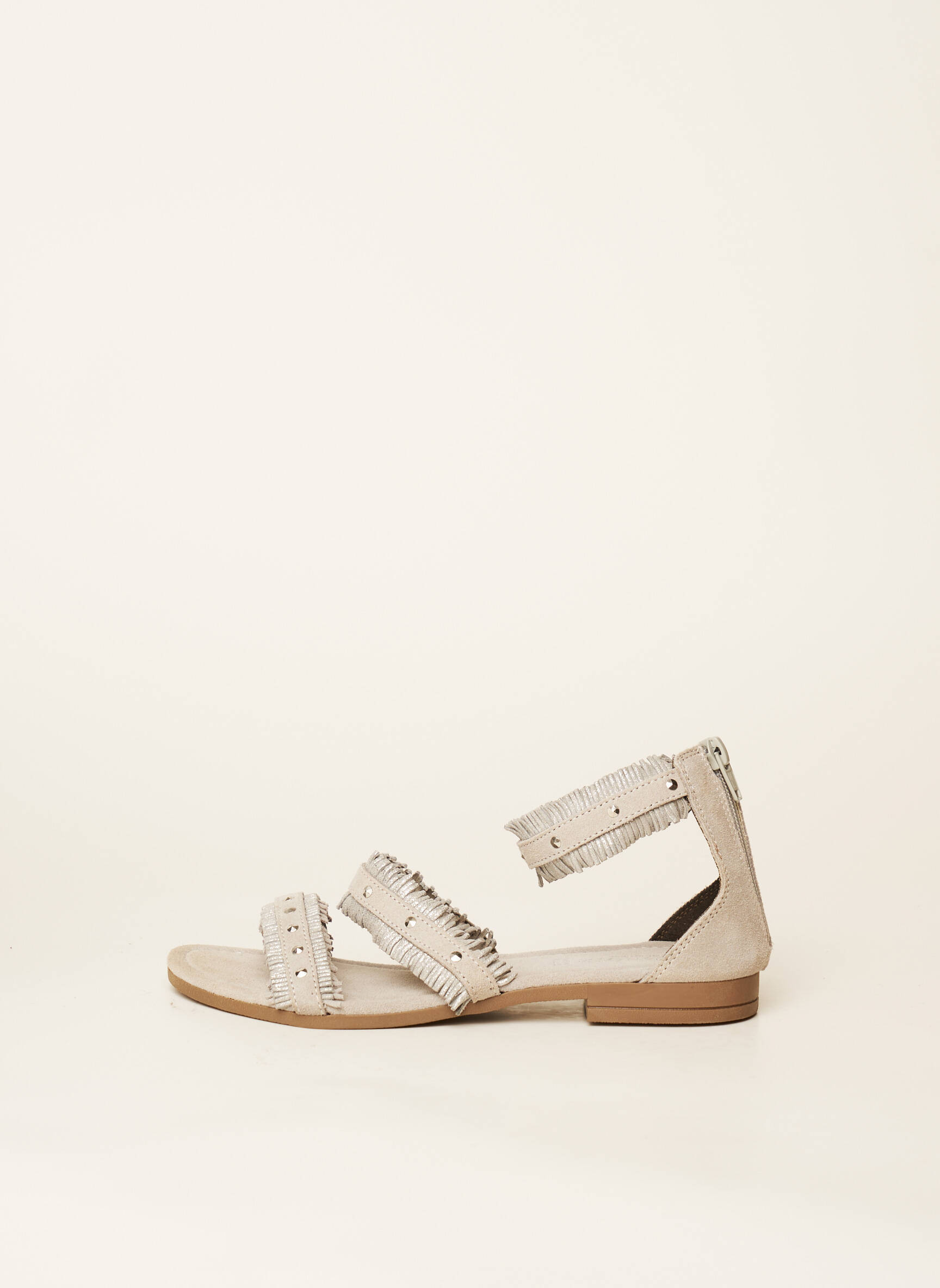 Cafe Noir Sandales Nu Pieds Femme couleur gris