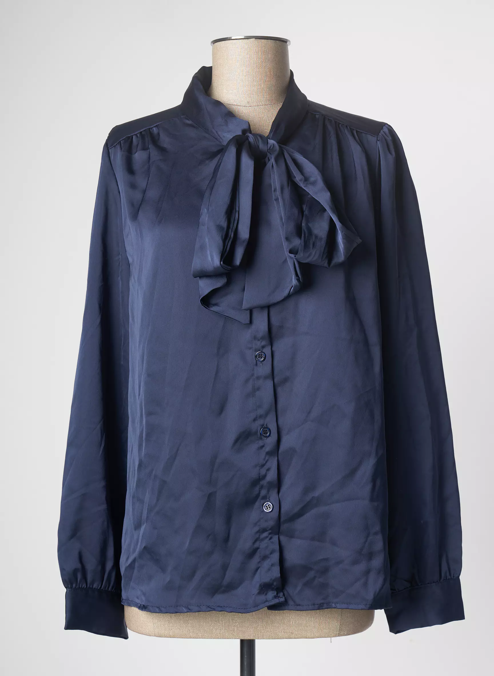 Terra Di Siena Chemisiers Femme couleur bleu