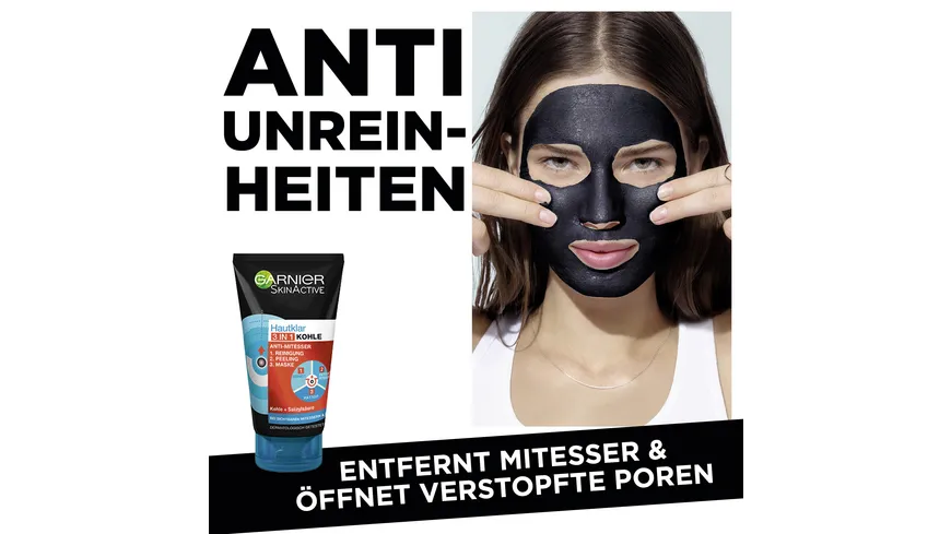 Garnier Skin Active Hautklar PeelOff Gesichtspeeling 50 ml