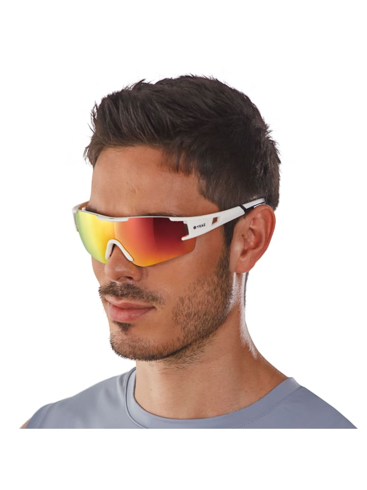 YEAZ SUNBLOW Sport-Sonnenbrille Creme White/Pink in pink günstig kaufen onesize
