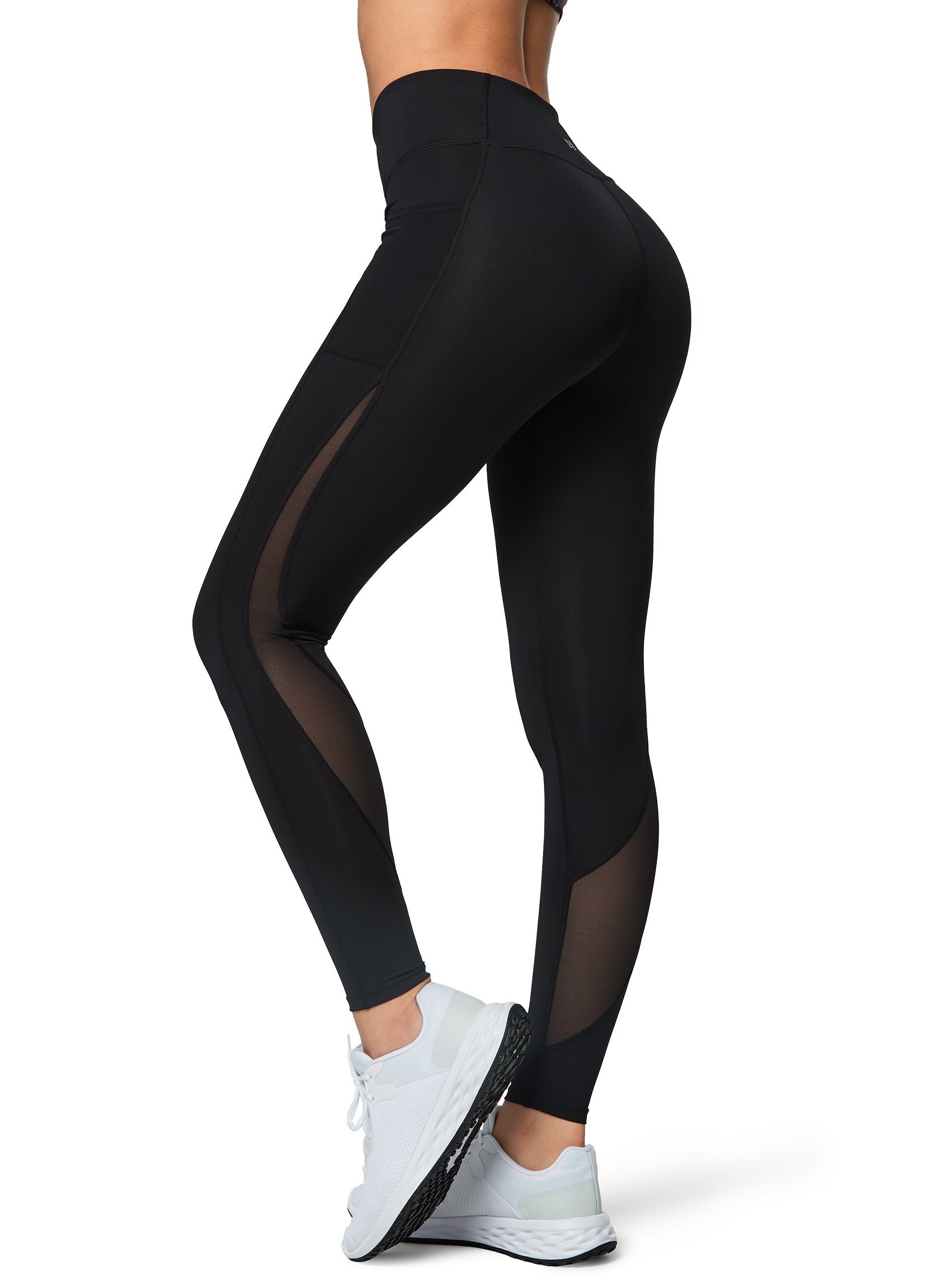 Yvette Leggings mit Tasche, Damen Sporthose, high Waist, E110361A19