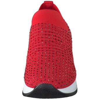 Barbarella Slip On Sneaker in rot
