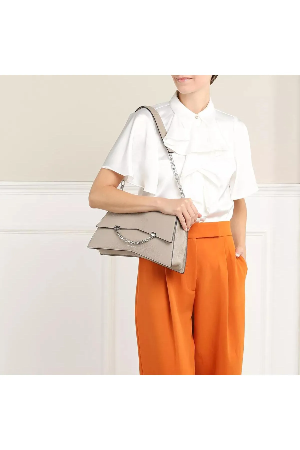 Karl Lagerfeld  K/Seven 2.0 Lg Shb Leder Stein
