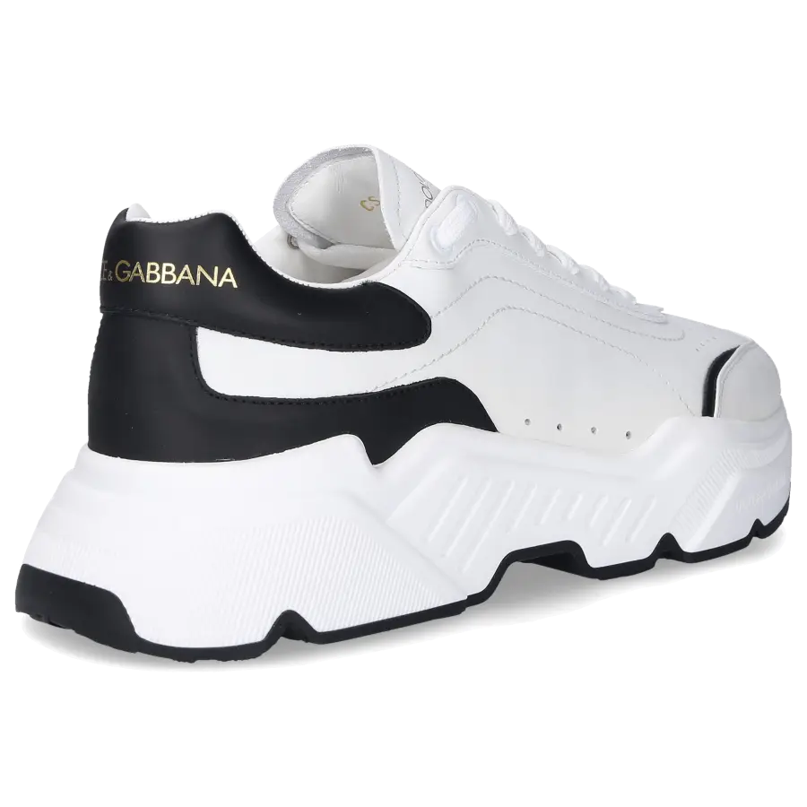 Dolce & Gabbana - Sneaker low DAYMASTER Nappaleder - weiß