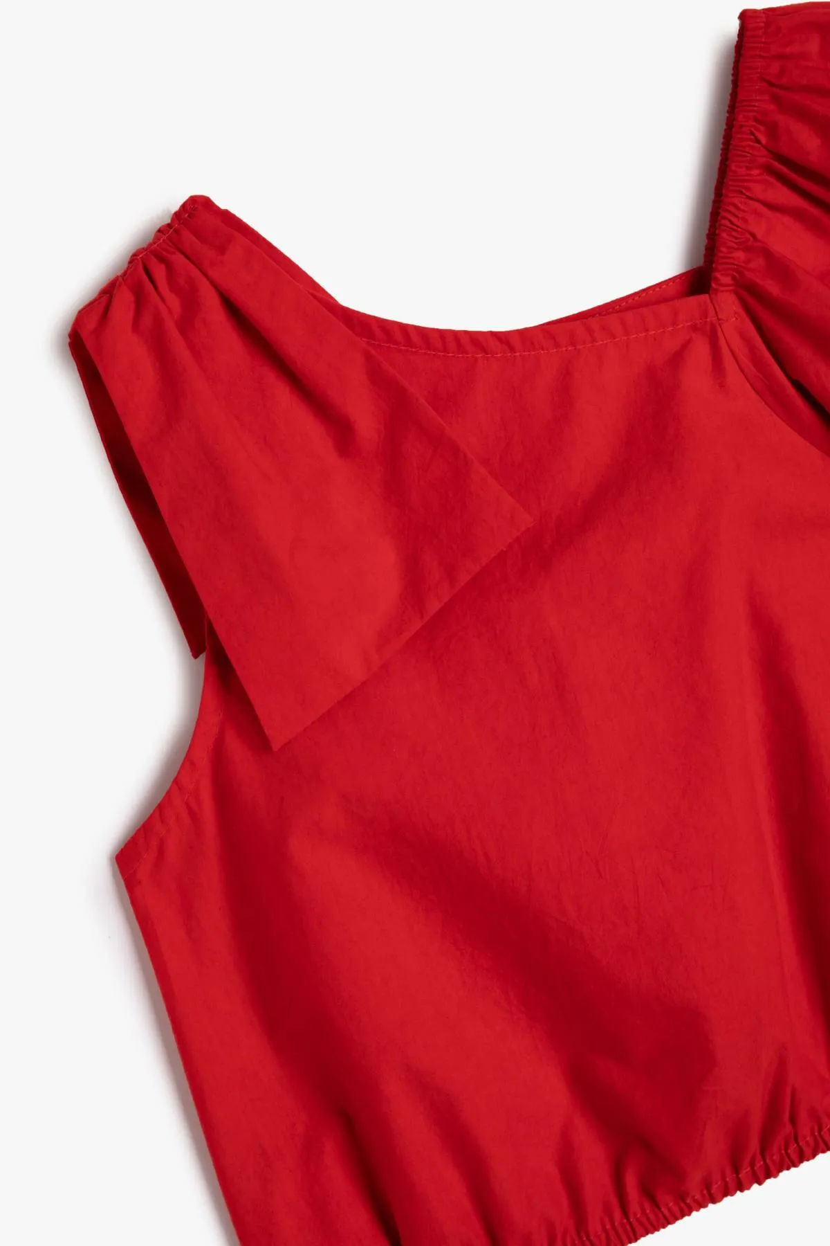 Koton  Bluse One-Shoulder-Schleife aus Baumwolle