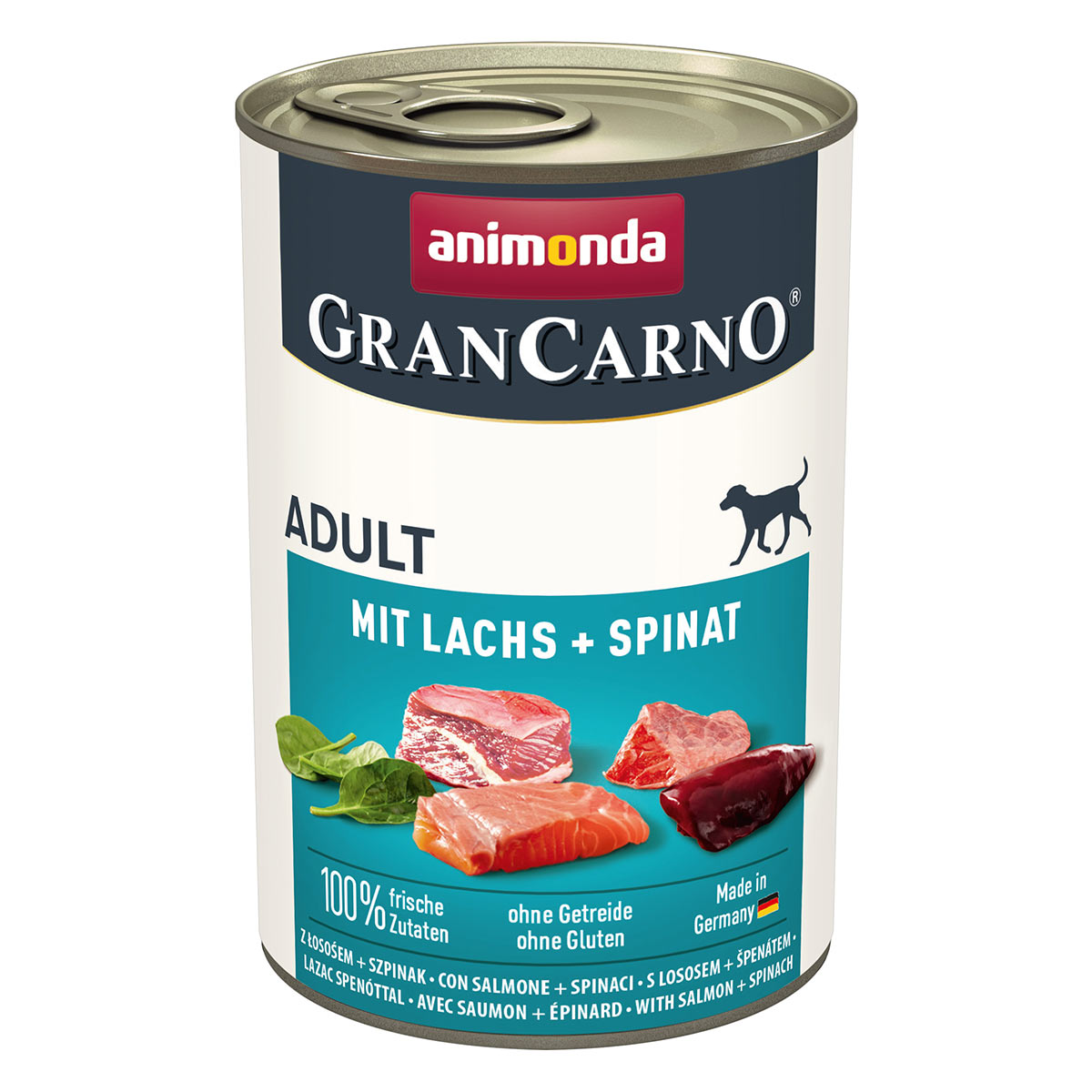 GranCarno Adult mit Lachs + Spinat günstig kaufen bei ZooRoyal