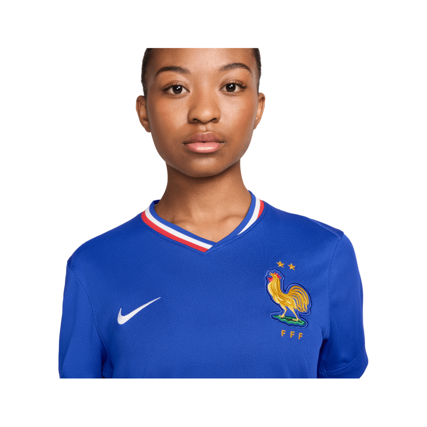 Nike Frankreich Trikot Home EM 2024 Damen Blau F452