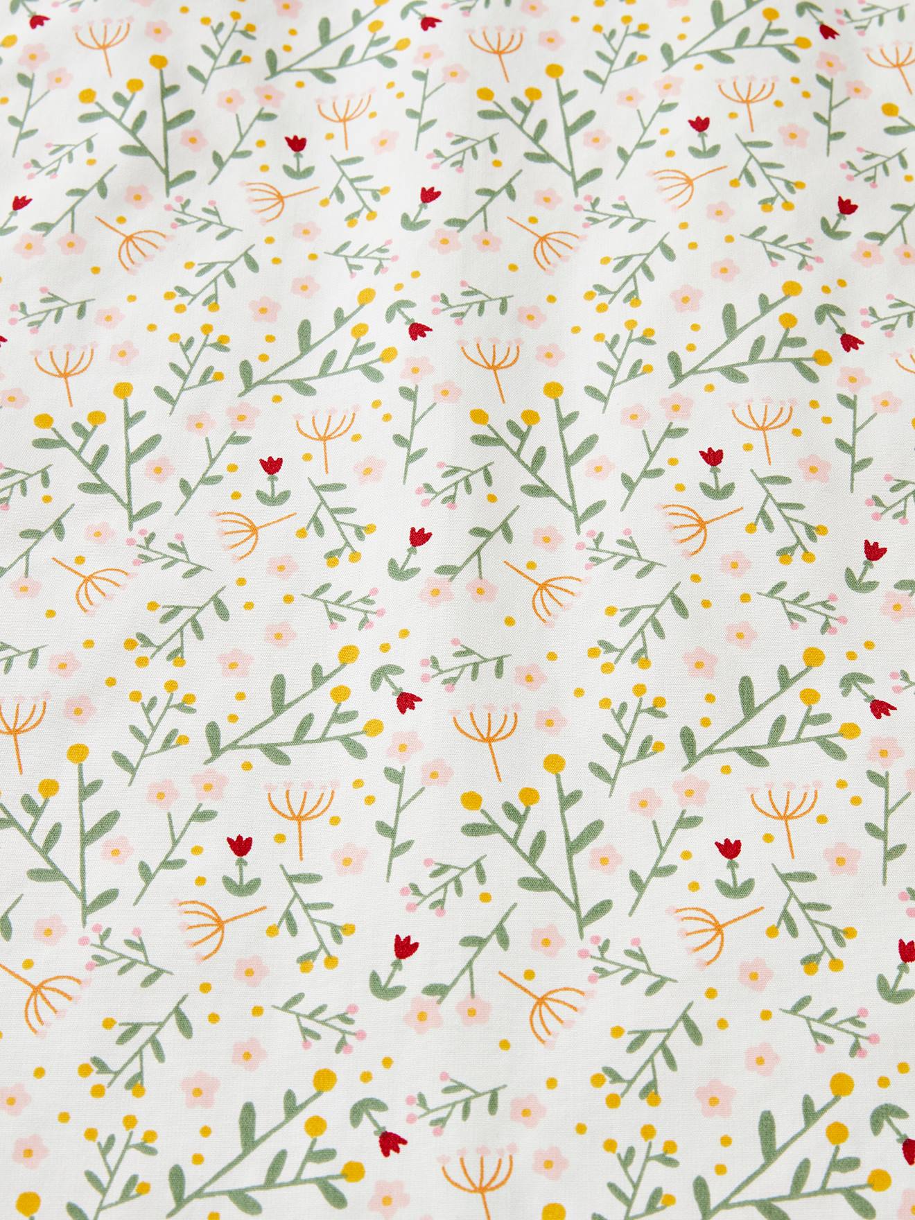 Vertbaudet Baby Winterschlafsack BLUMENZAUBER, Ärmel abnehmbar Oeko Tex - grün