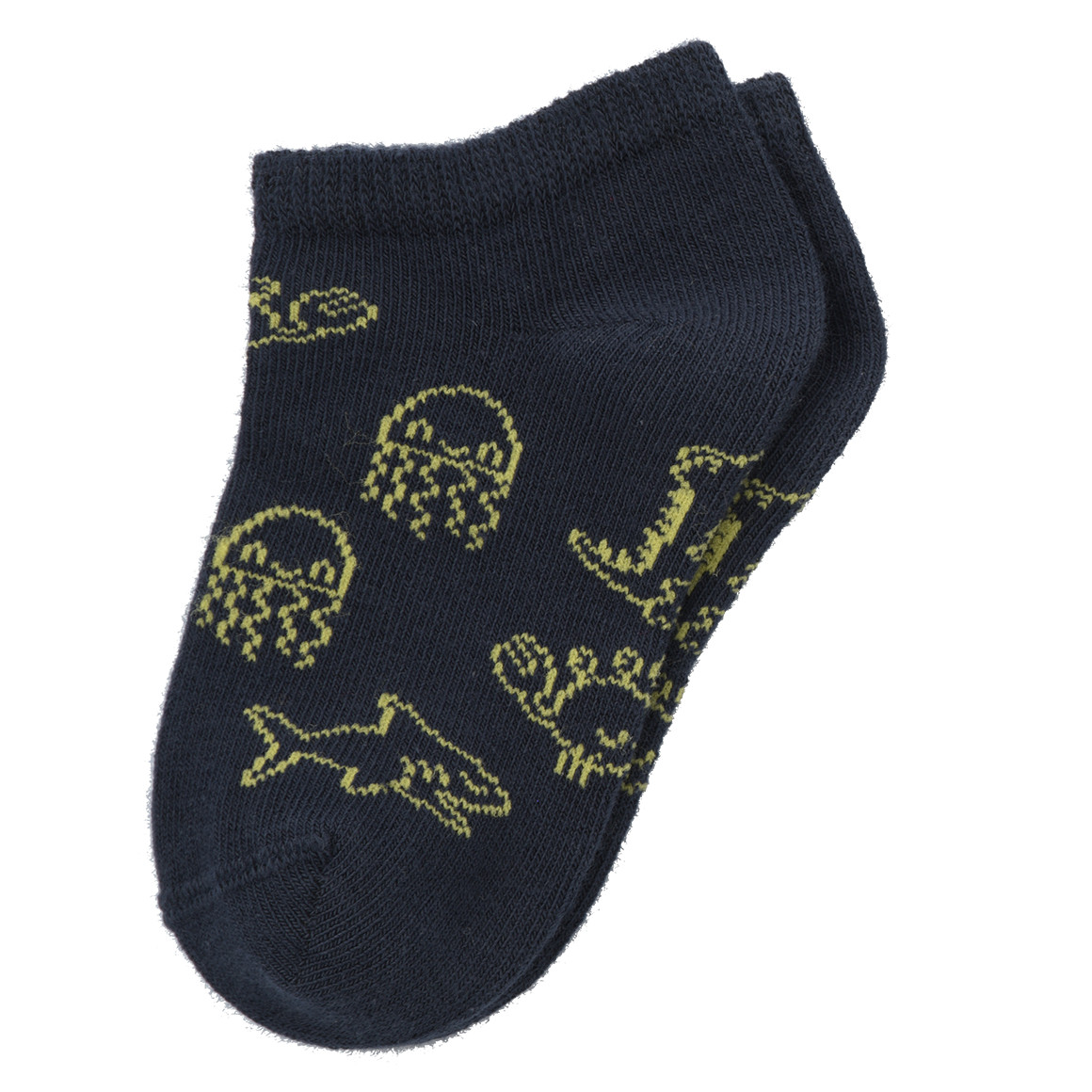 3 Paar Baby Sneaker-Socken im Muster-Mix