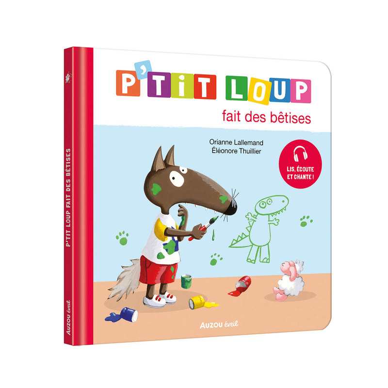 Livre P'tit loup fait des bêtises - Auzou