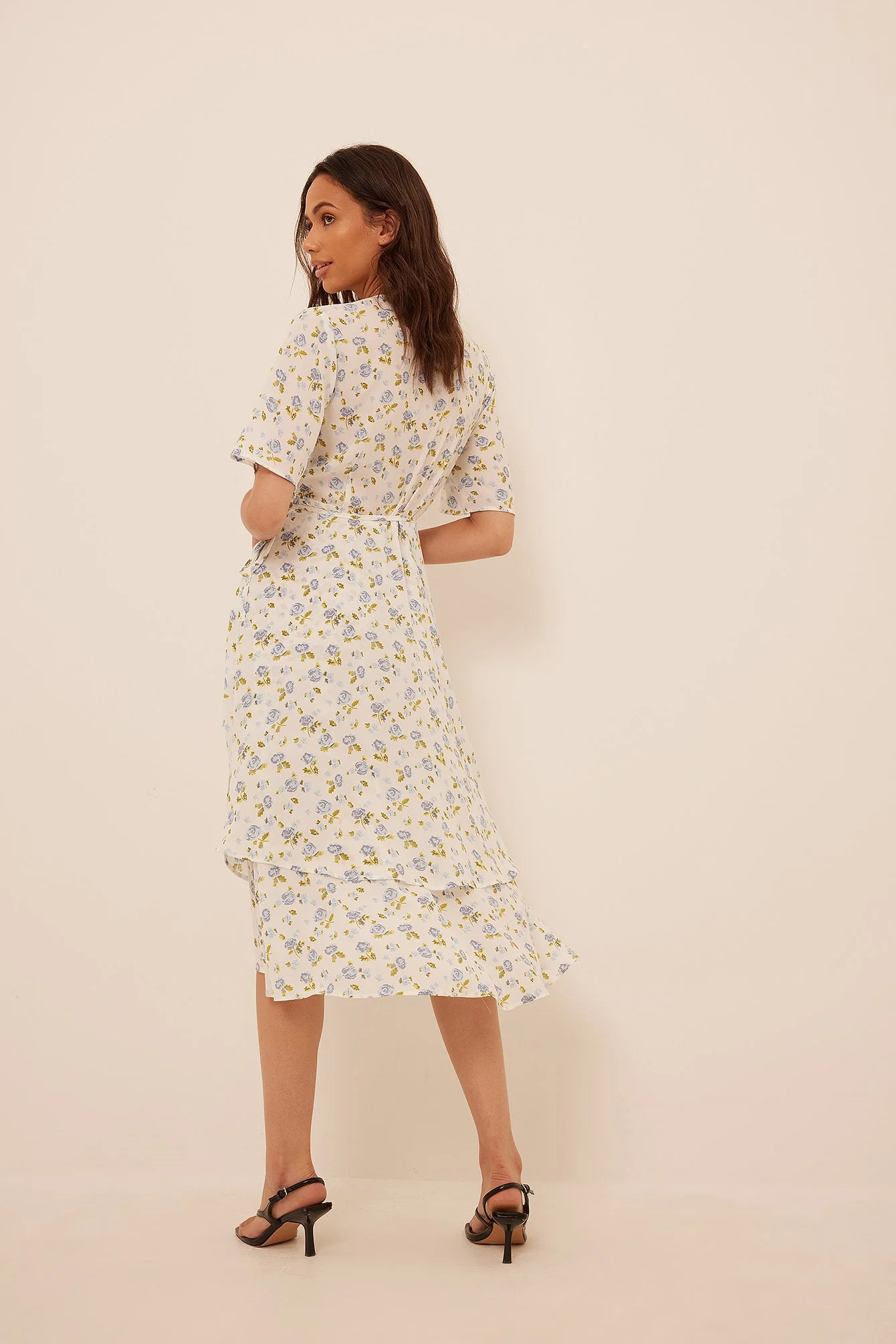 Chiffon Midikleid
