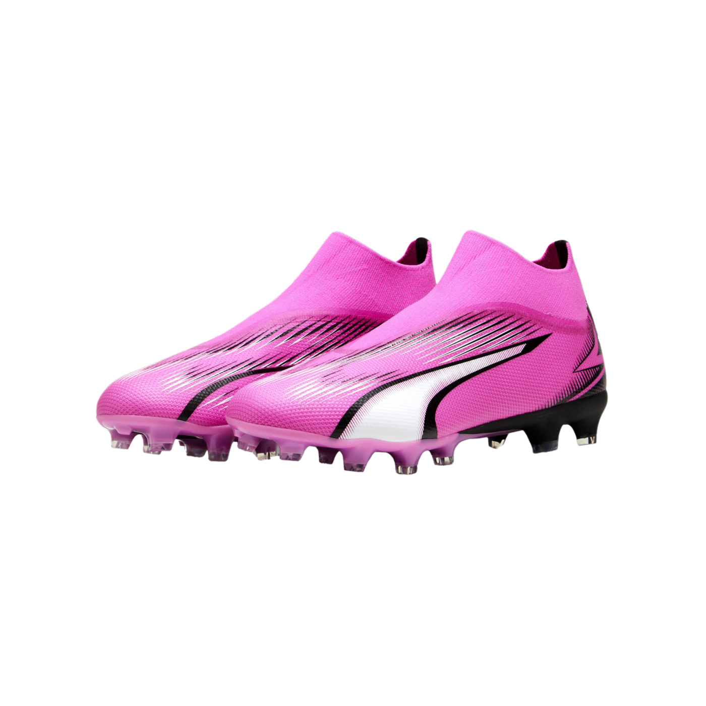 PUMA ULTRA Match+ LL FG/AG Phenomenal Pink Weiss Schwarz F01