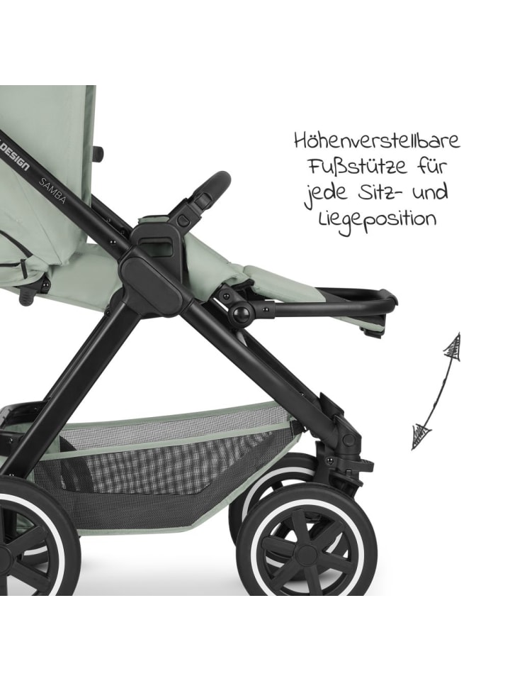 ABC-Design Buggy & Sportwagen Samba mit Sportsitz (ab ca. 9 Monate) in gruen,schwarz günstig kaufen onesize