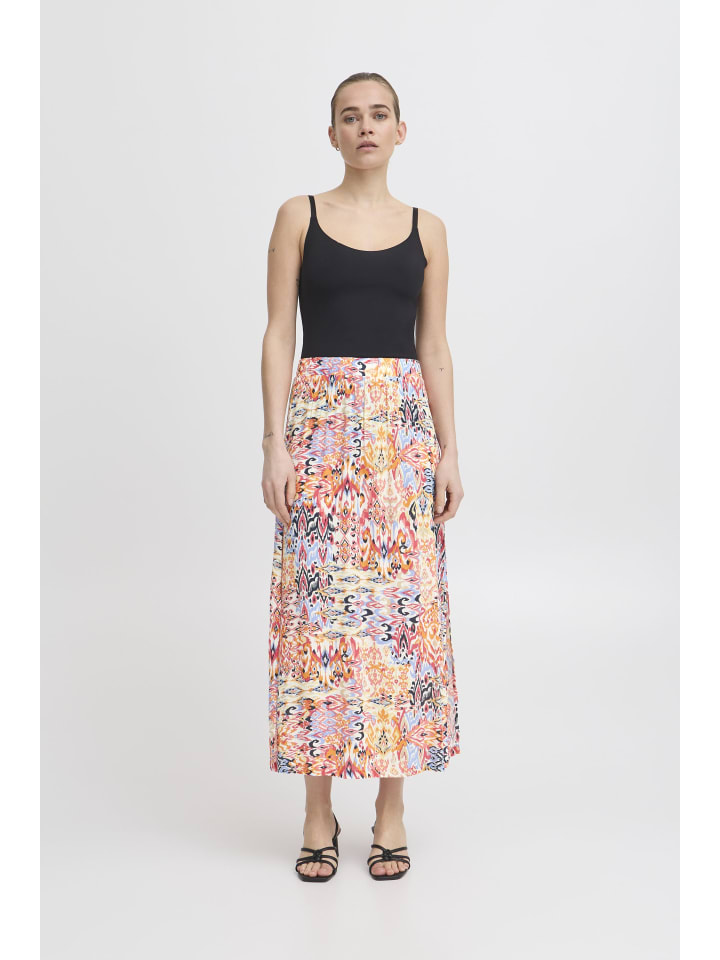 ICHI Midirock in Rosa günstig kaufen