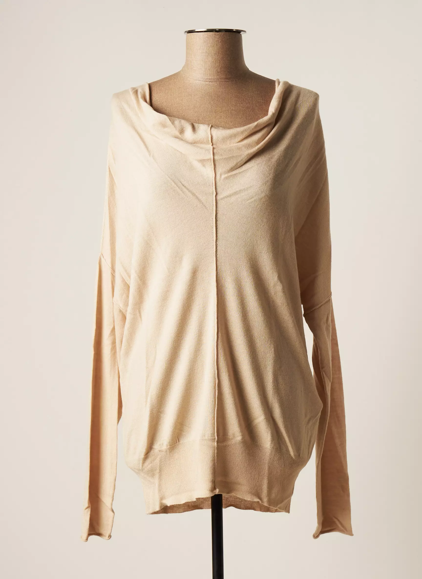 Pennyblack Pull Tuniques Femme couleur beige