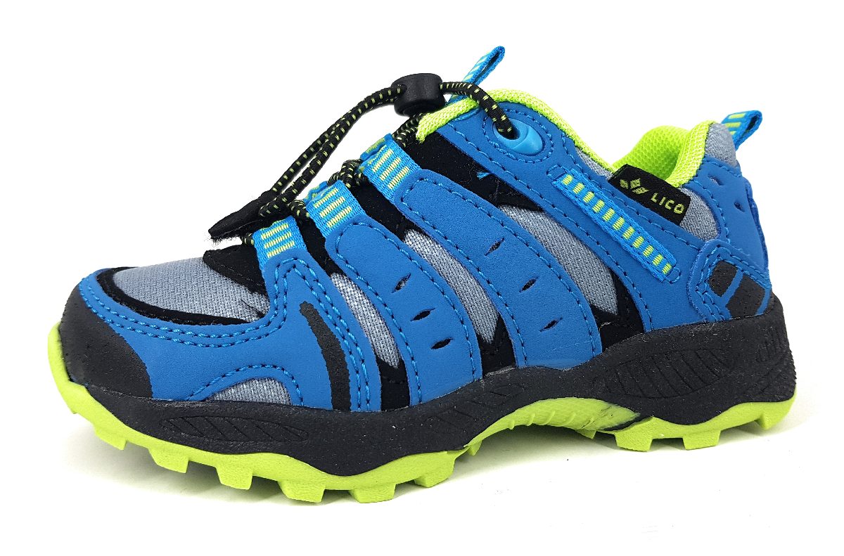 Lico Fremant 420071 Blau grau/blau/lemon
