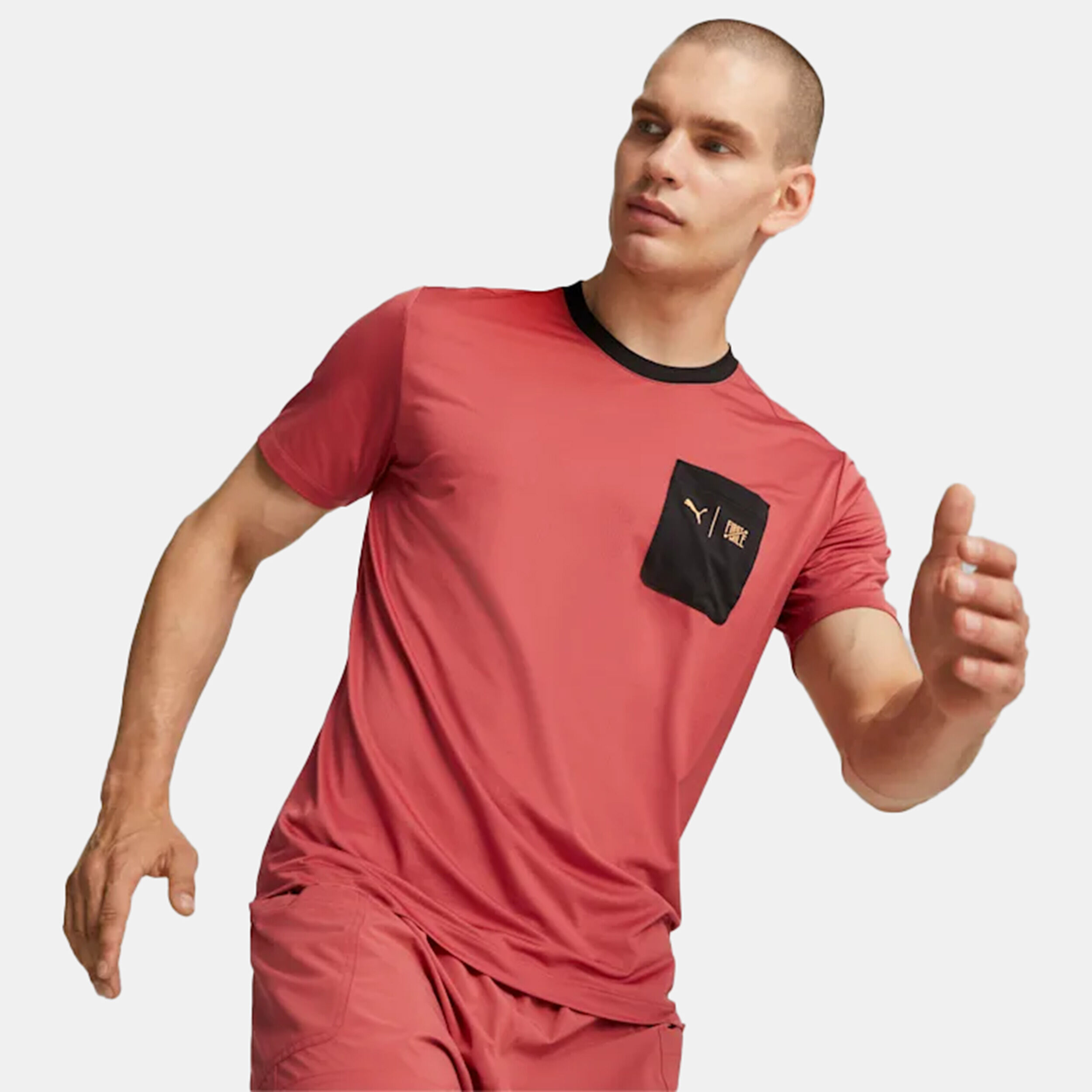 First Mile Laufshirt Herren - Rot