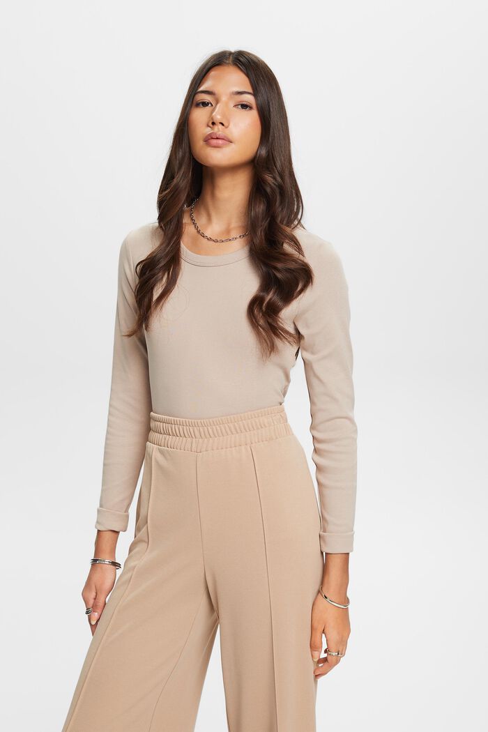 Jersey-Longsleeve aus Bio-Baumwolle