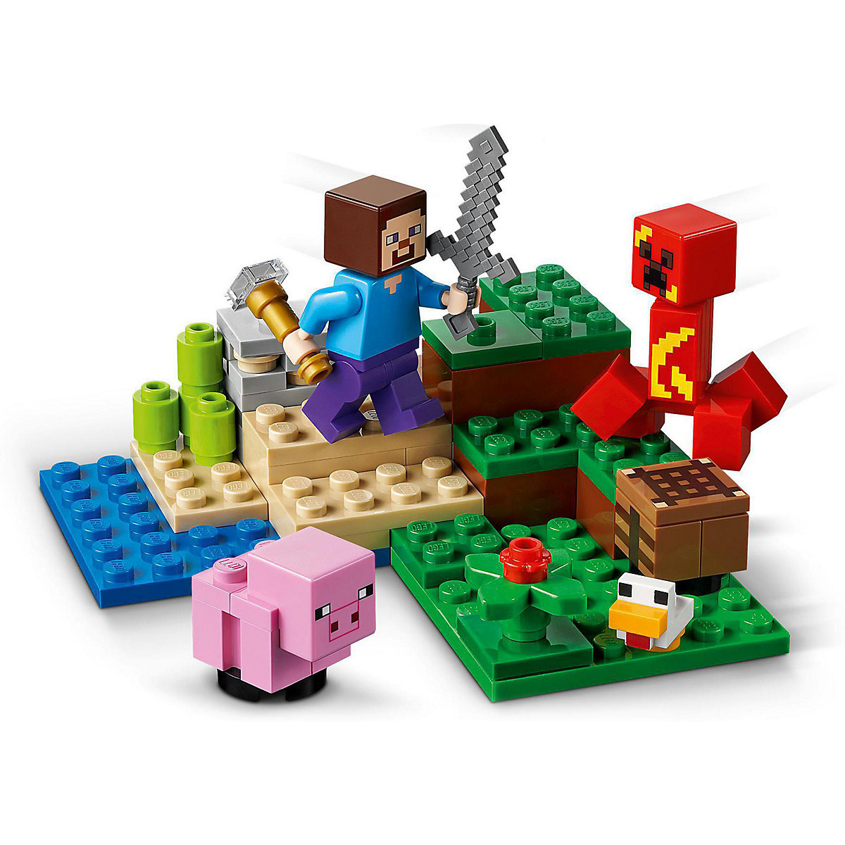 LEGO® Minecraft 21177 Der Hinterhalt des Creeper™