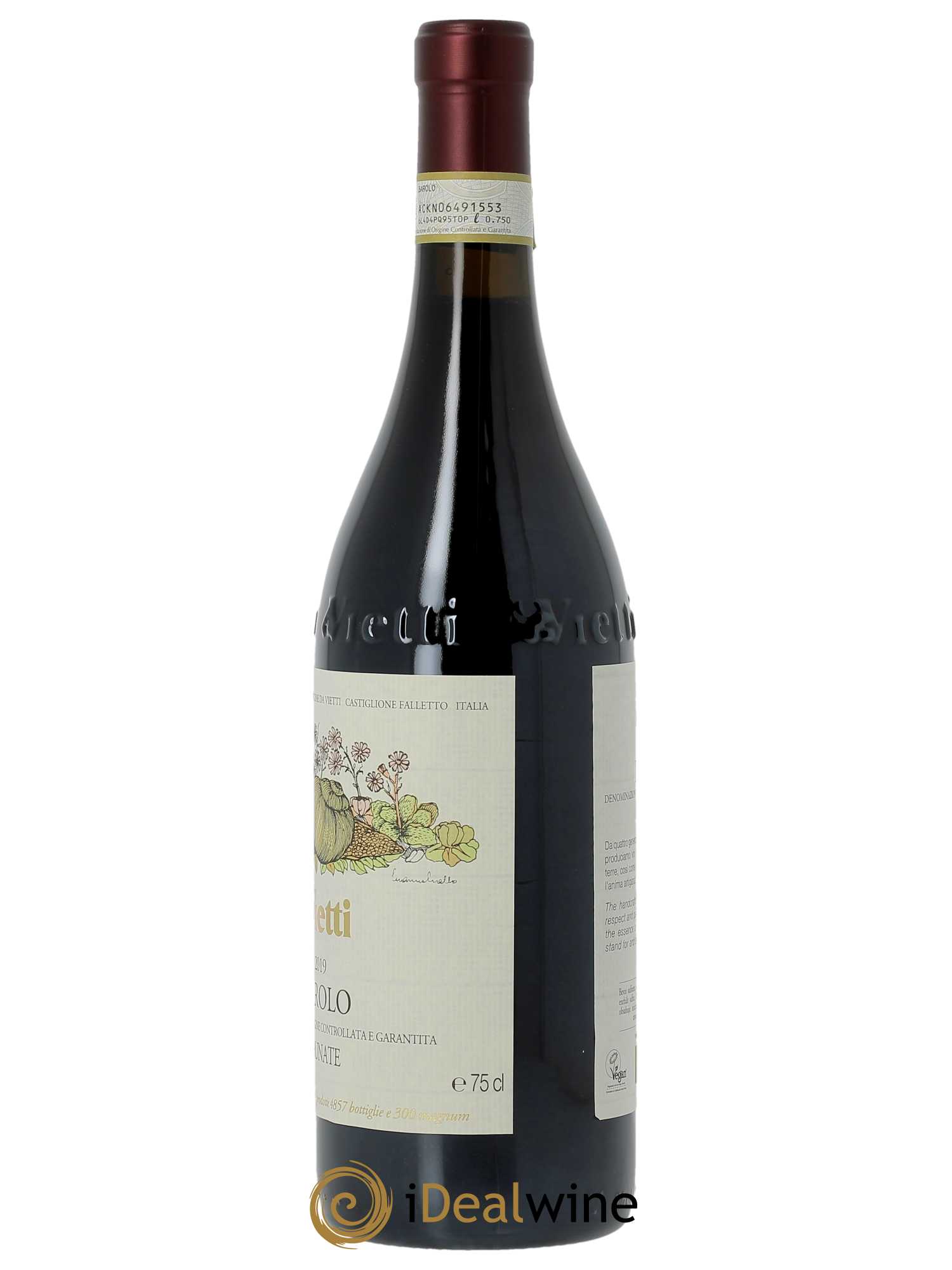 Barolo DOCG Brunate Vietti  2019 - Lot de 1 Bouteille