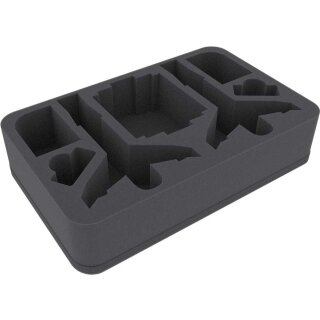 Feldherr Half-Size Schaumstoffeinlage für X-Wing 2x Reisszahn (Hounds Tooth)