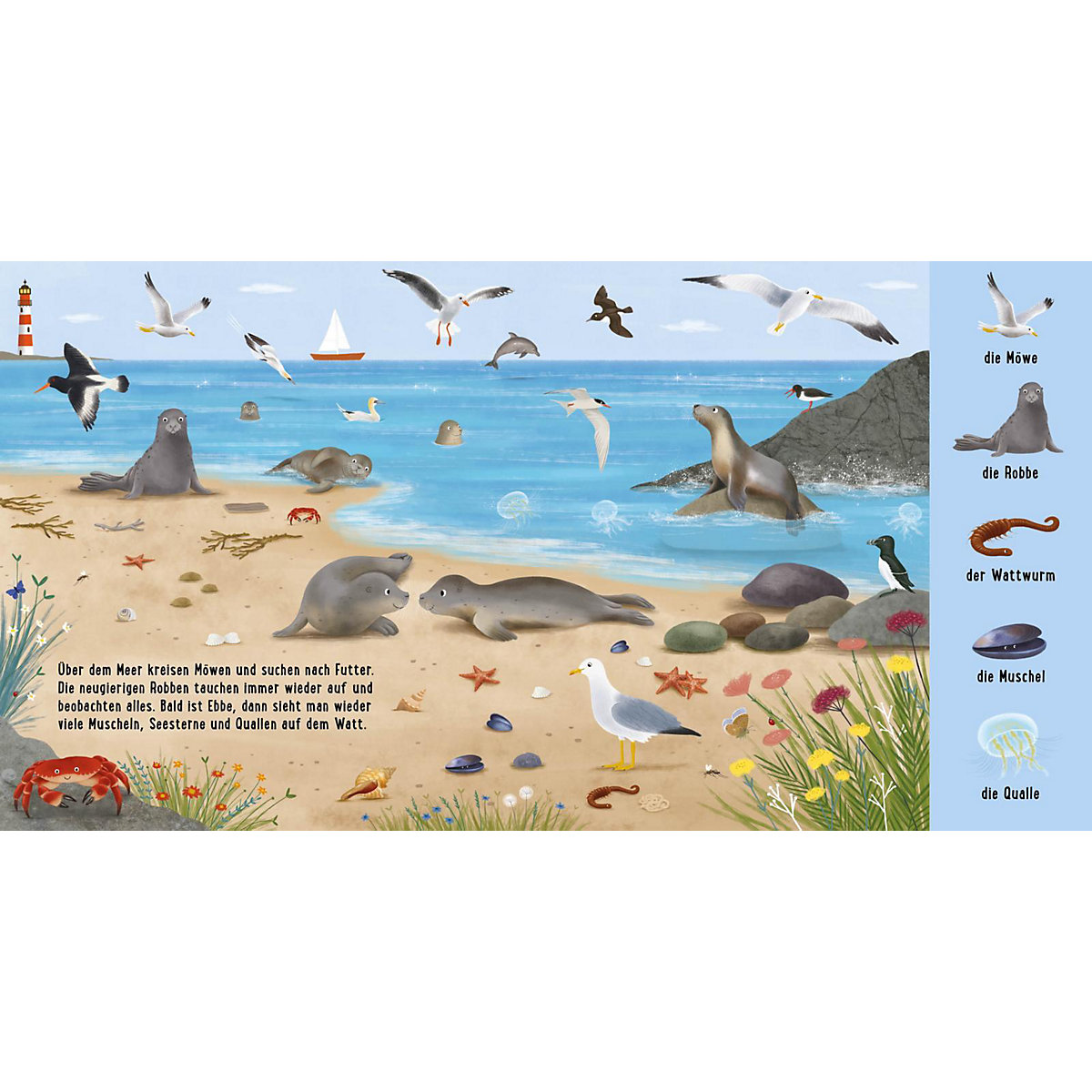 Mein erstes Natur-Wimmelbuch: Tiere am Wasser
