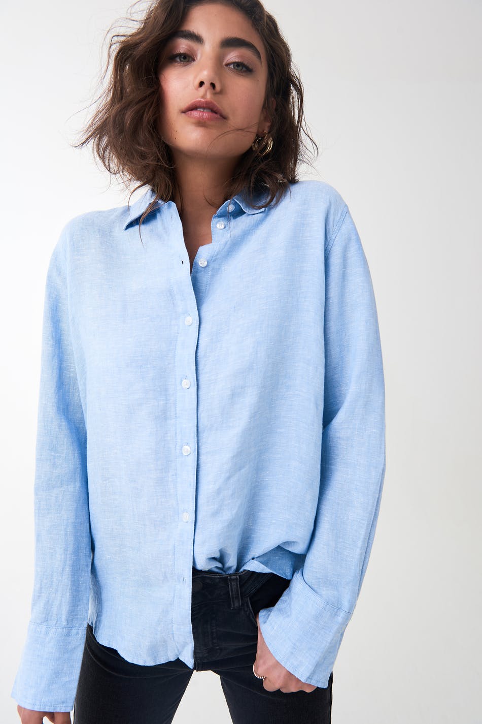 Courtney linen shirt