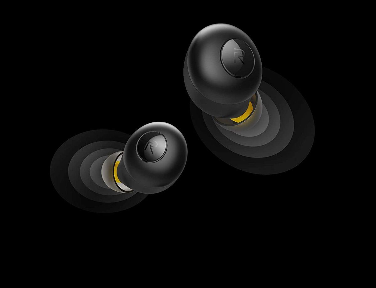 Realme Buds Q2S Kabellos Wireless Bluetooth In-Ear-Kopfhörer Headset (Bluetooth, IPX4 Wasserfestigkeit, Geräuschunterdrückungs)