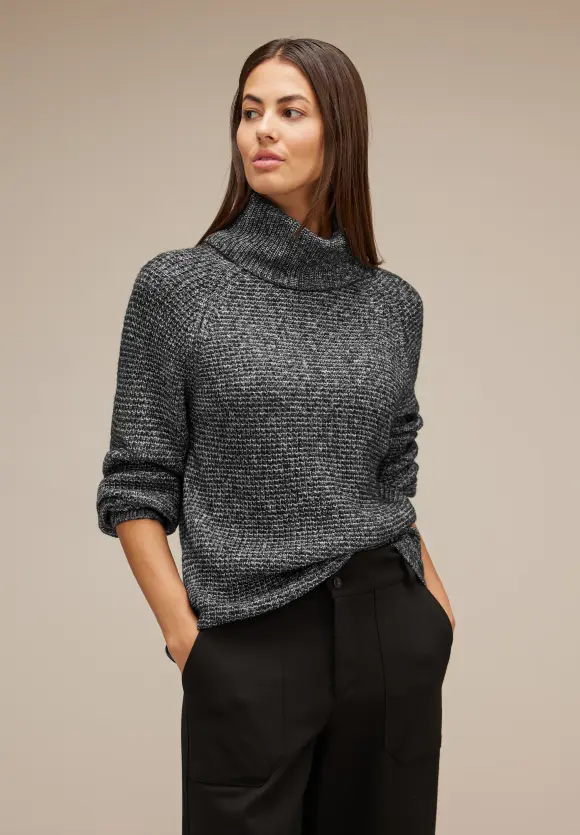 Street One Pullover mit Rollkragen