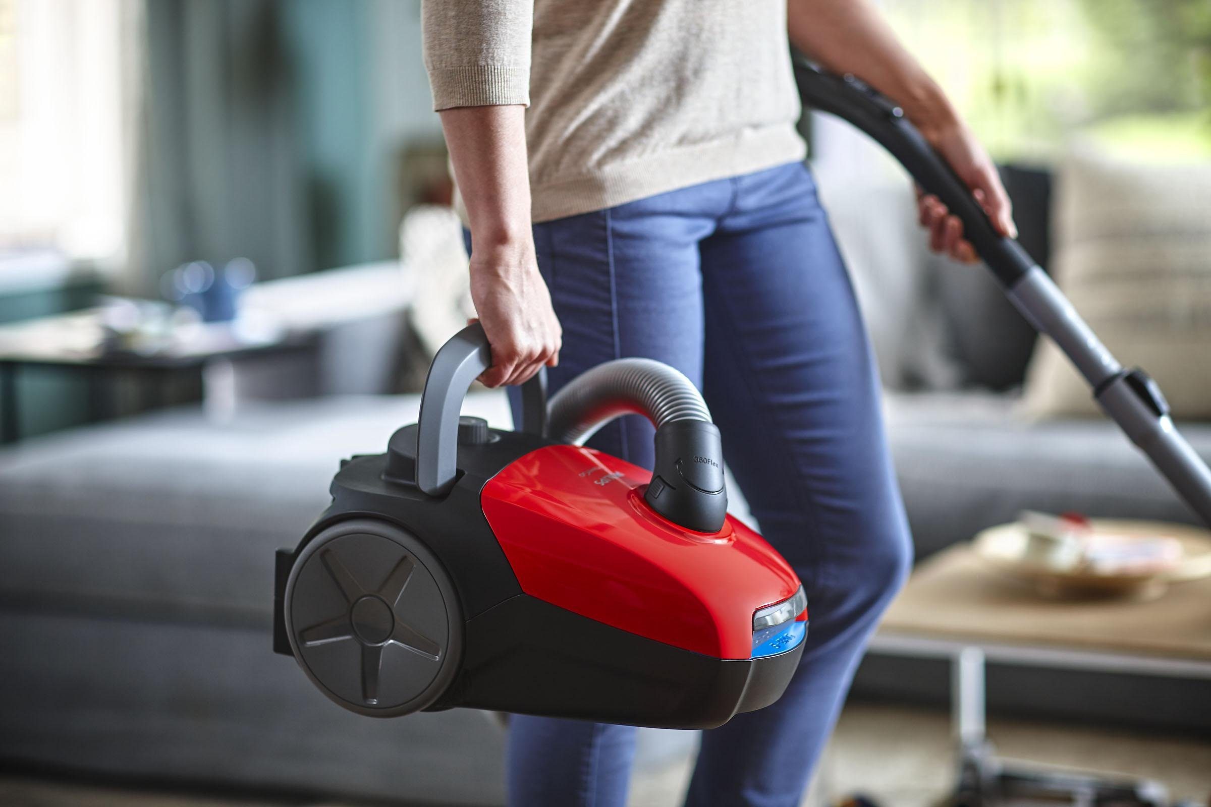 Philips Bodenstaubsauger FC8243/09, 900 W, mit Beutel
