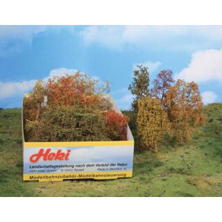 Blätterbäume u. Büsche herbstlich (15 Stk.)