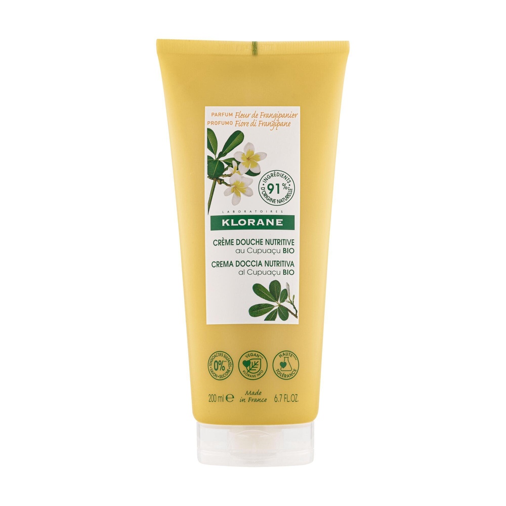 Klorane Fleur de Frangipanier Crème douche 200 m l Crème de douche