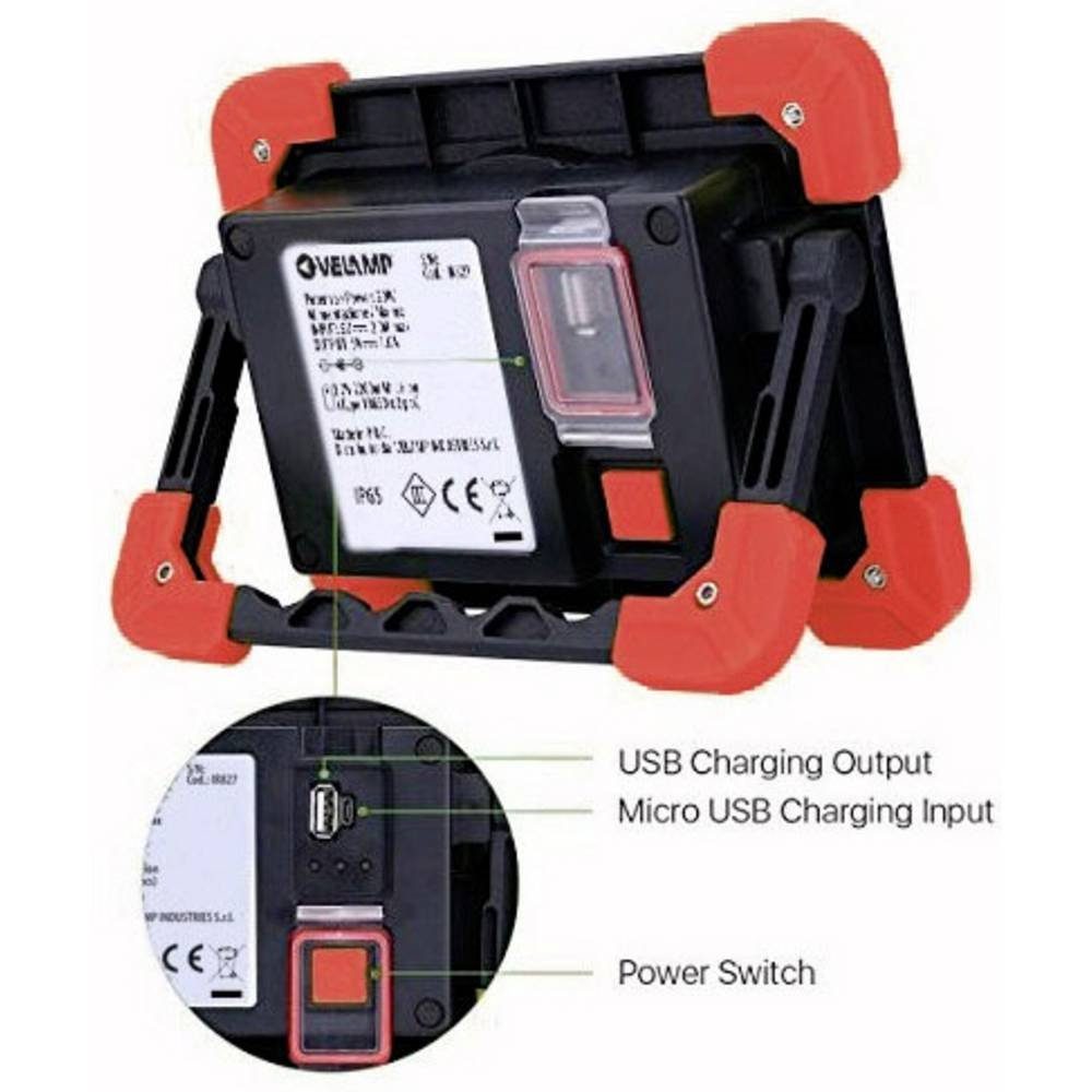 Velamp Baustrahler LED-Akku-Strahler