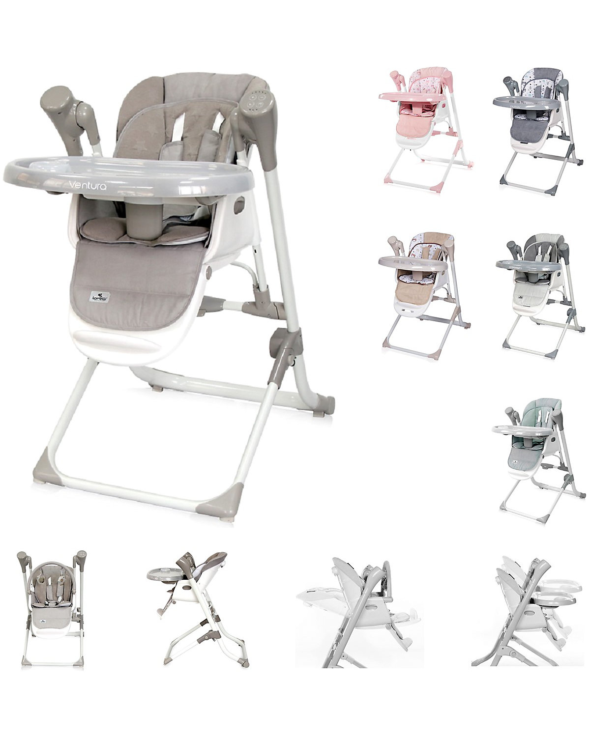 Babywippe Ventura 2 in 1 ab Geburt Babywippen