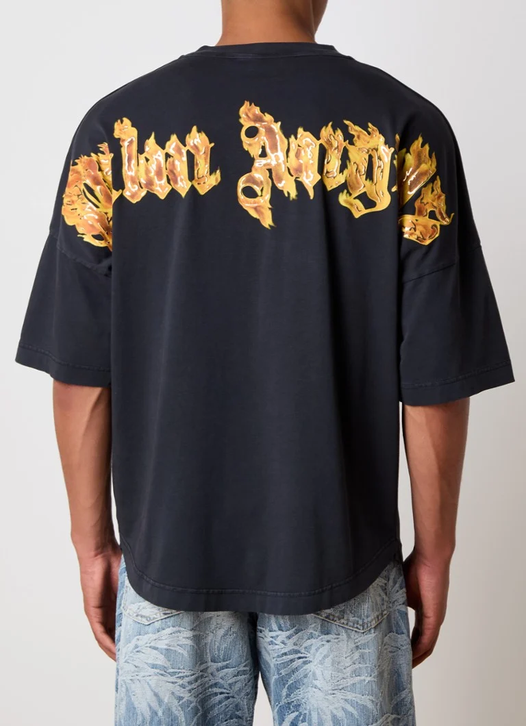 Palm Angels T-shirt with front and back print