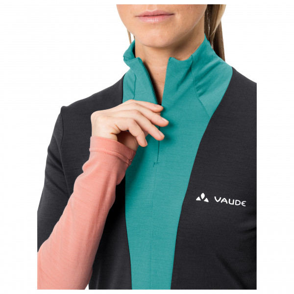 Vaude - Women's Monviso Wool Halfzip Shirt - Merinopullover