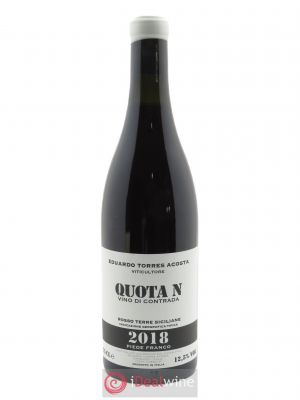 Rosso Terre Siciliane IGT Eduardo Torres Acosta Quota N  2018 - Lot de 1 Bouteille