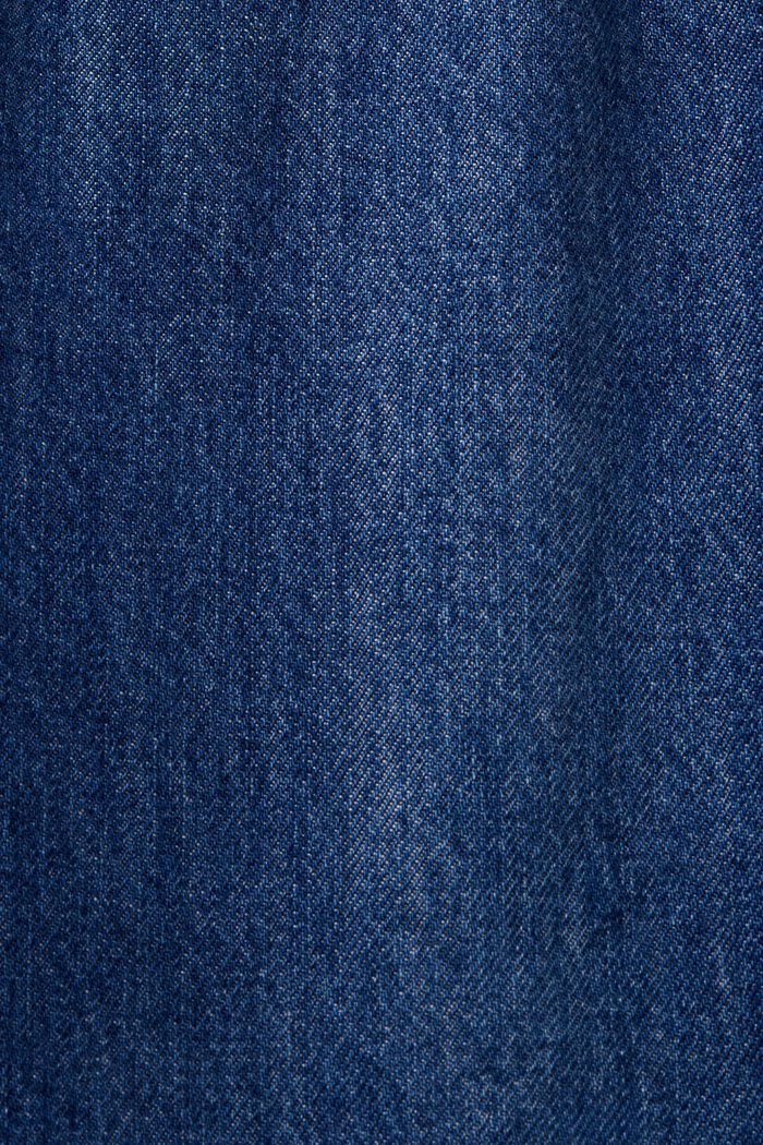 Asymmetrische Jeans der 90er mit weitem Bein