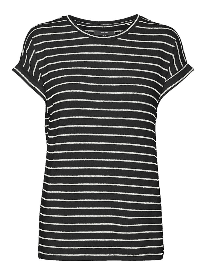 Vero Moda Shirt in Schwarz/ Weiß günstig kaufen