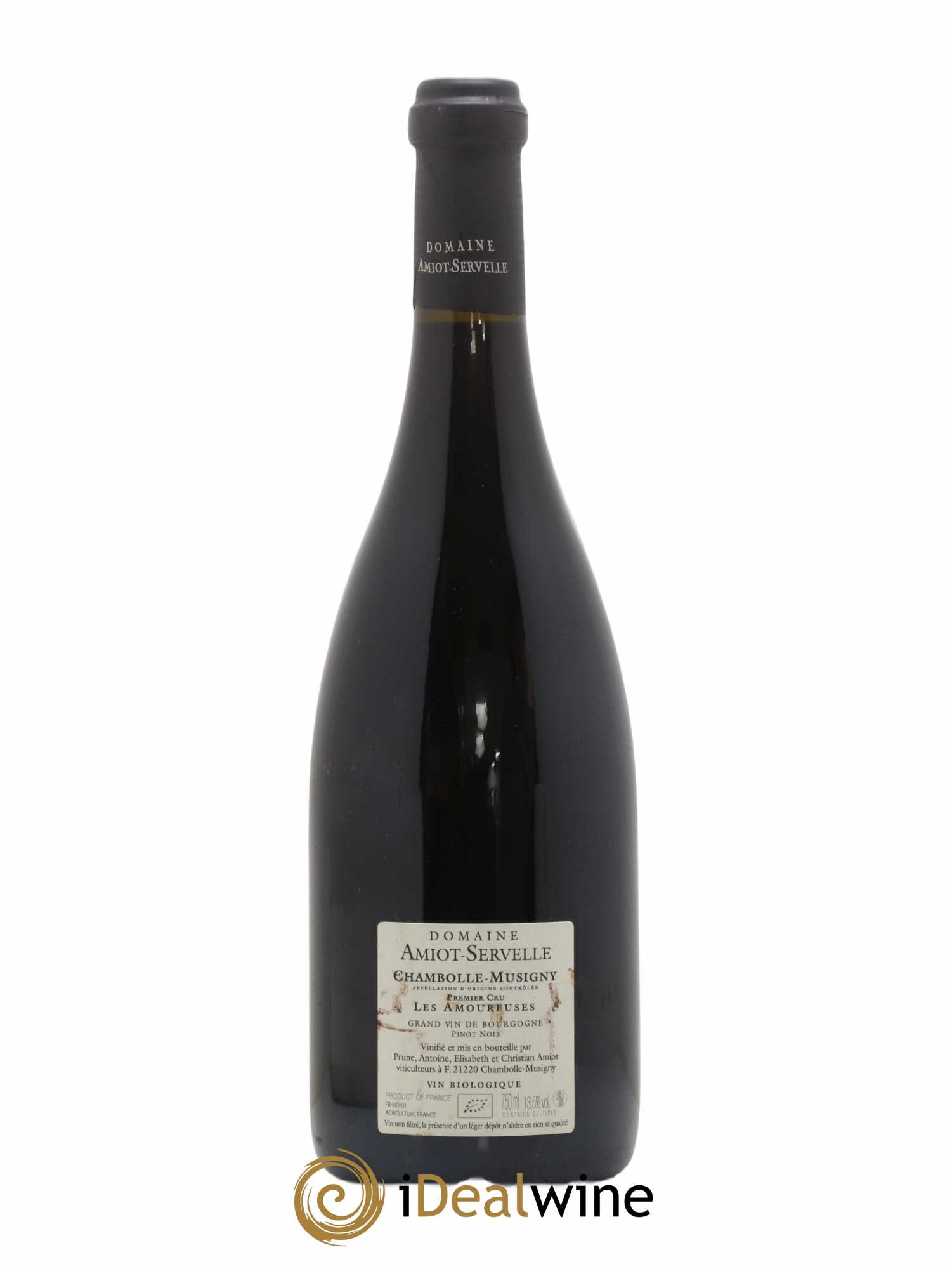 Chambolle-Musigny 1er Cru Les Amoureuses Amiot-Servelle  2019 - Lot de 1 Bouteille