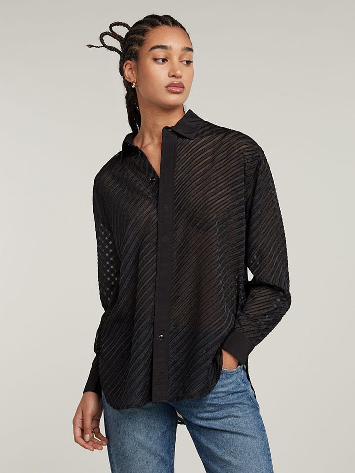 G-Star Bluse in Schwarz günstig kaufen