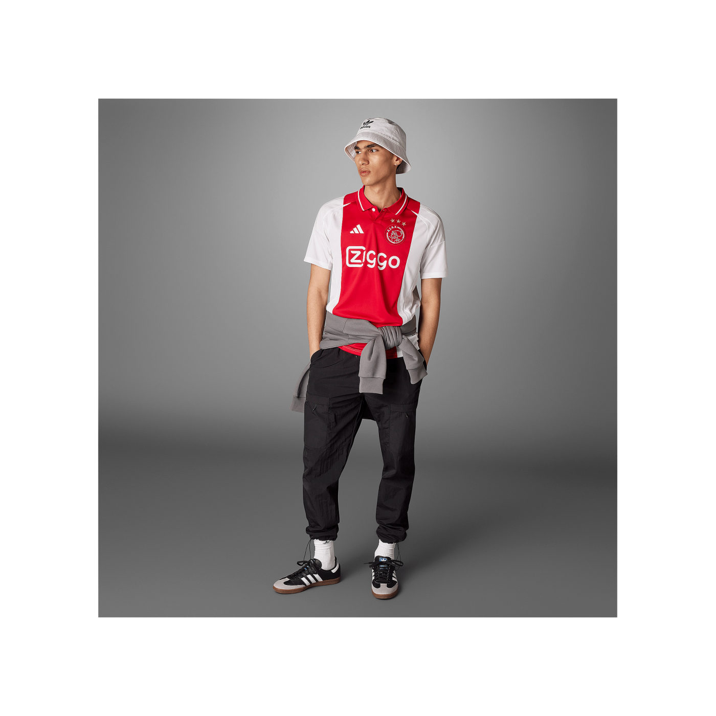 adidas Ajax Amsterdam Trikot Home 2024/2025 Weiss