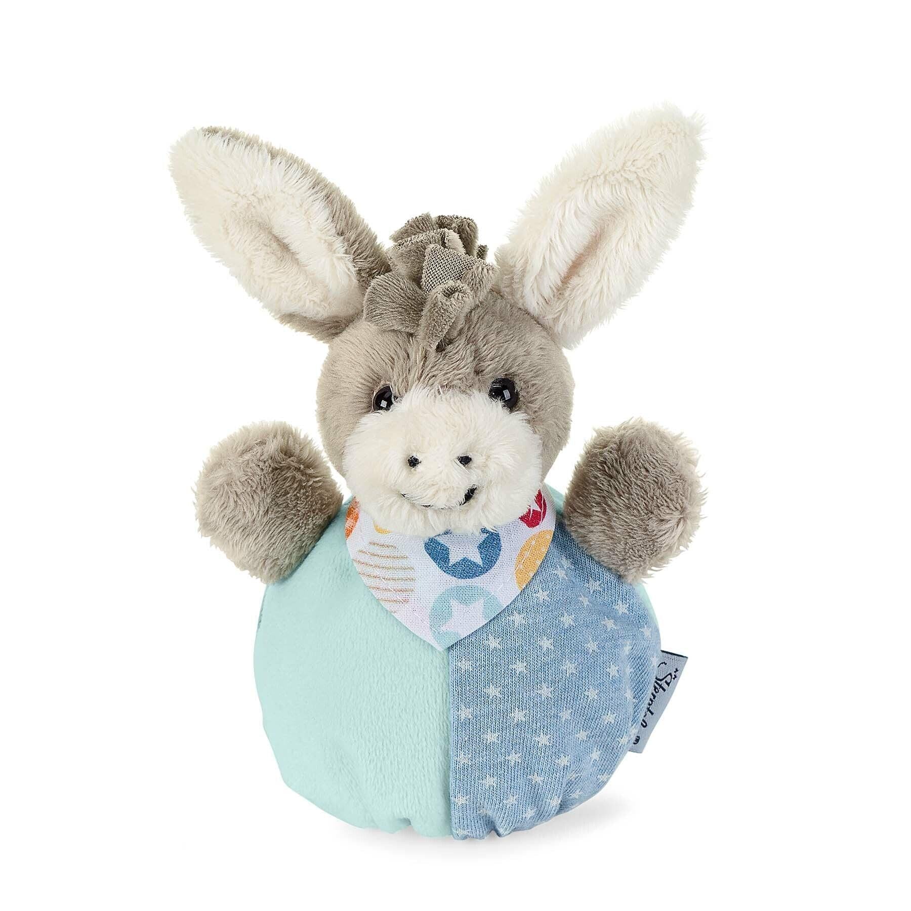 Knuddelsäckchen Esel Emmi in Hellblau, 15 cm