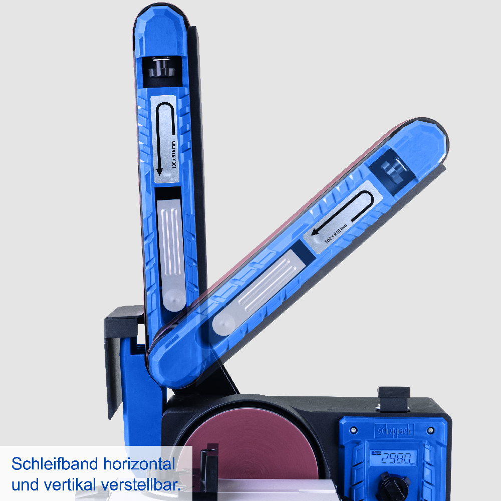Scheppach BTS800 Vario Band- und Tellerschleifer