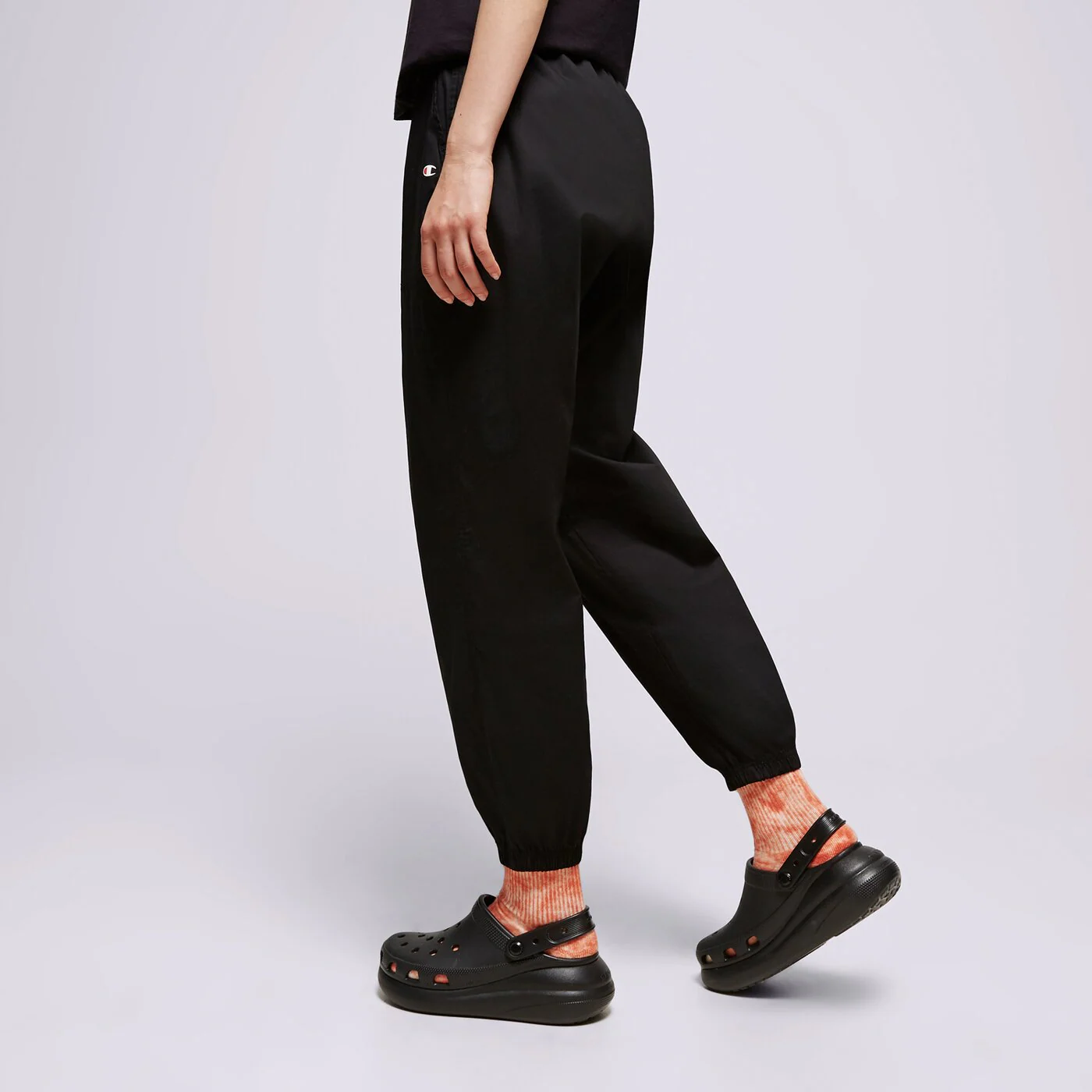 CHAMPION HOSE ELASTIC CUFF PANTS Schwarz