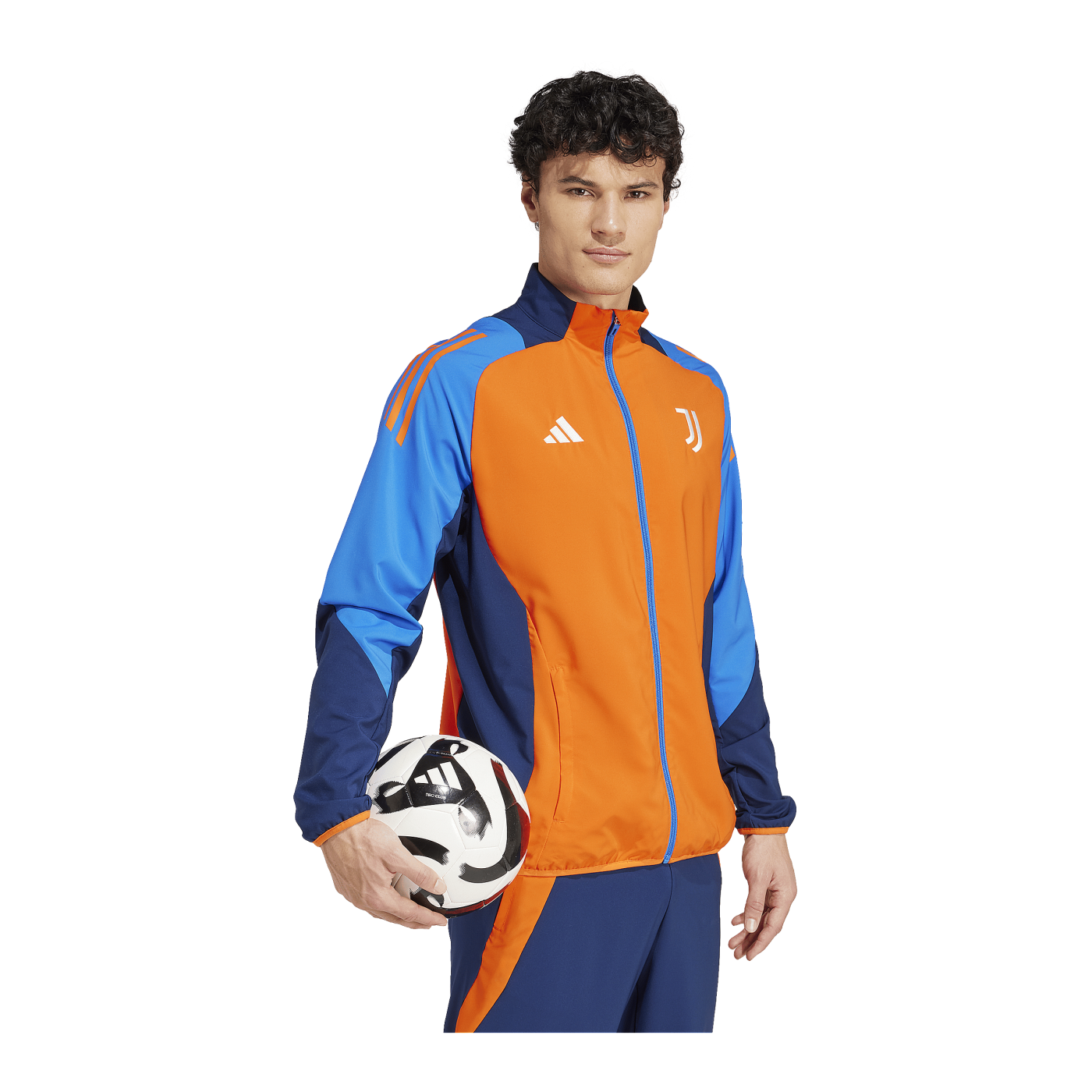 adidas Juventus Turin Prematch Jacke Orange
