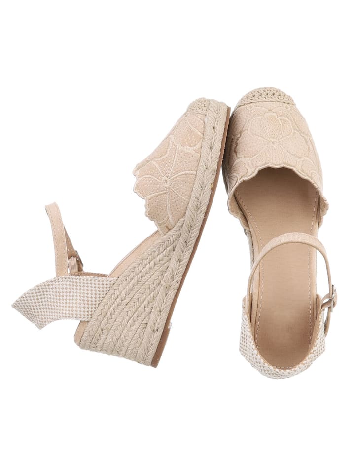 Ital-Design High Heel in Beige günstig kaufen